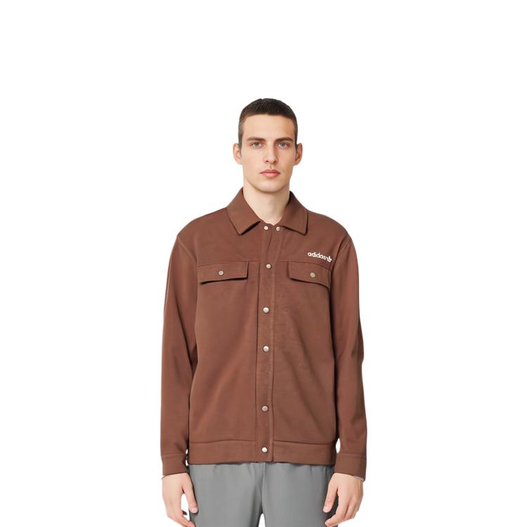 Adidas Originals Logo Embroidered Premium Overshirt IS2044