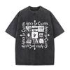 Gewaschenes Vintage Rockband Alice in Chains Jar of Flies Album Grafik T-Shirt Unisex Gothic Punk Popmusik T-Shirt Übergroße T-Shirts