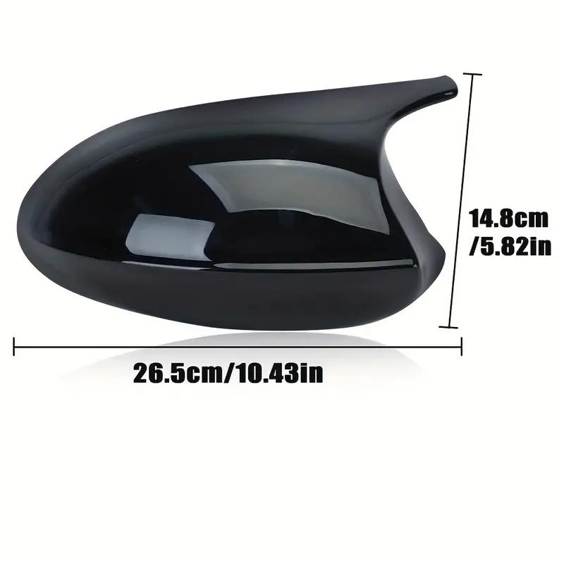 For BMW 3 Series E90 2005-2011, E92 E93 2006-2009 2Pcs Side RearView Mirror Cover Caps Protective Cover Mirror Tools Case Gloss