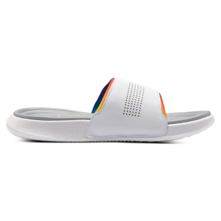 Under Armour Ansa Elevate Slide Pride Unisex Sneaker Weiß Mod-Grau 3026956-100