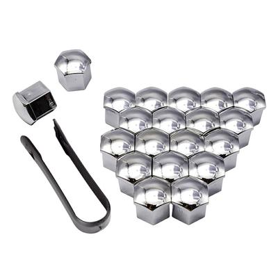 Yiooskl 20pcs Car Wheel Nuts Car Tire Nuts Clip Nuts Wheel Nuts Caps Universal