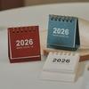 2026 Mini Prosty Kalendarz Mały Kalendarz Biurkowy Kreatywny Kalendarz Spiralny Planer Dekoracja Biurka Artykuły Biurowe