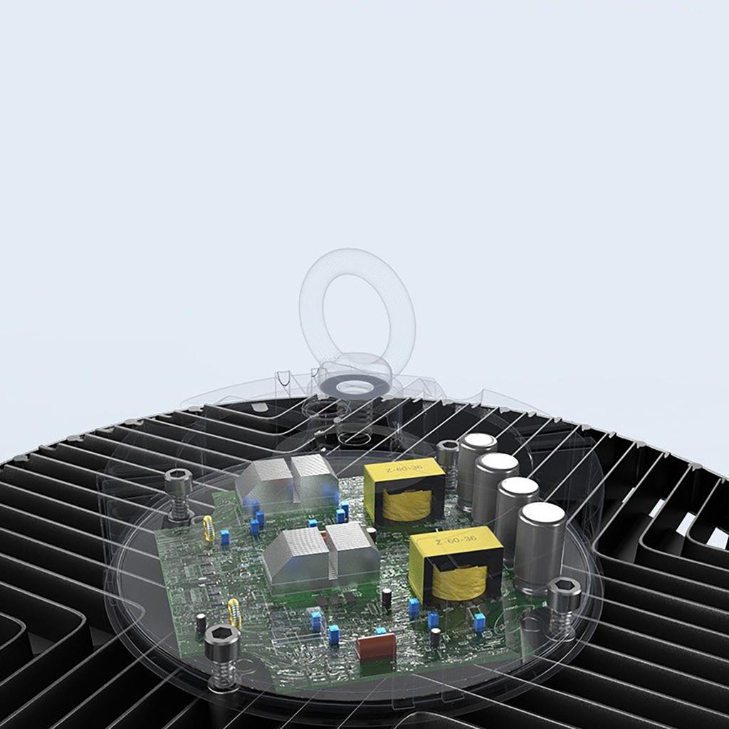 100w LED High Bay Light 6000 6500K Commercial Bay Lighting for Garage Barn Workshop Warehouse Residential