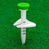 4pcs Plastic Golf Tees Height Adjustable Ball Tees Stable Golf Training Ball Tees Stand for Golfers Practice Accessories