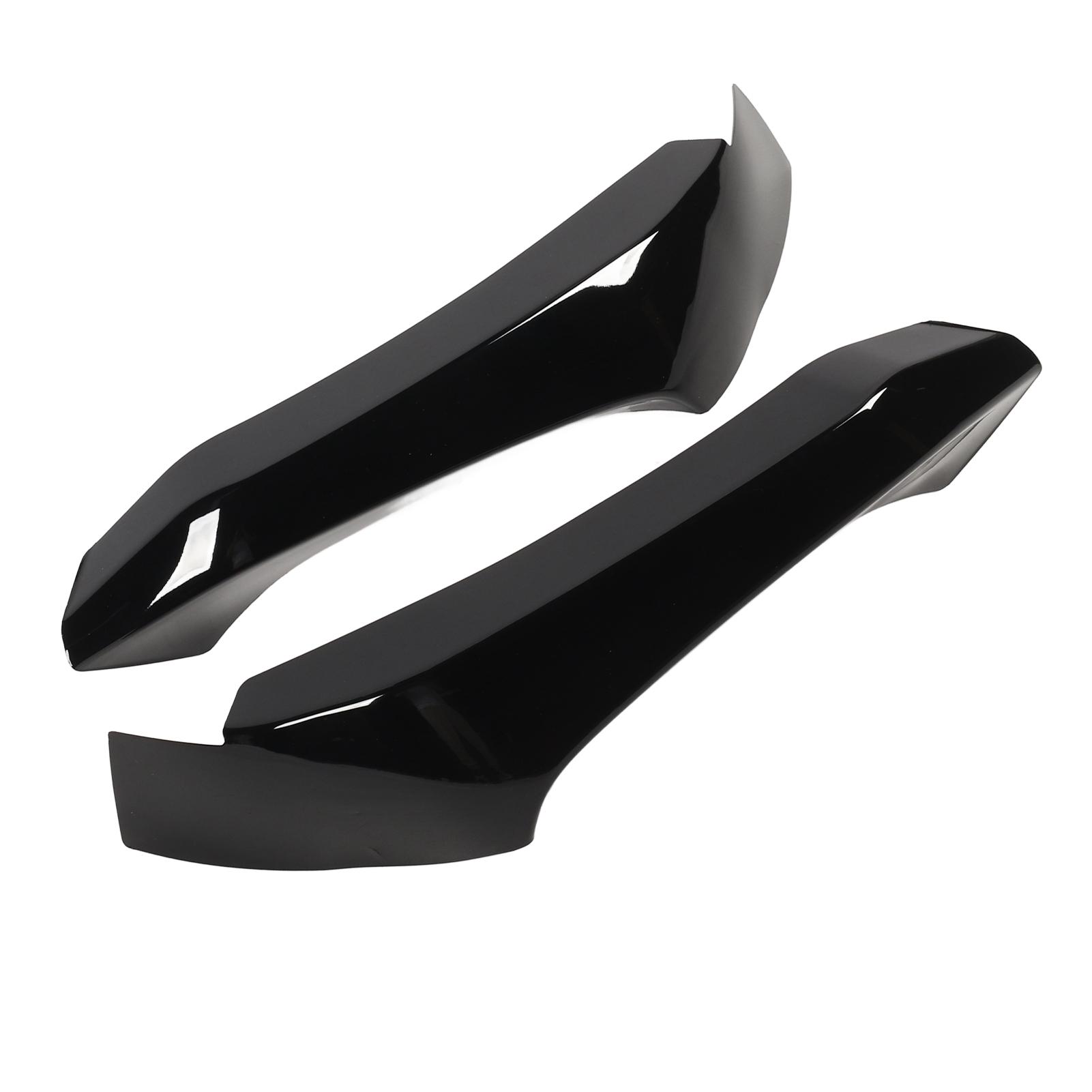 

2PCS Front Bumper Lip Spoiler Left Right Sporty Look Lower Bumper Protector for X3 F25 X4 F26 M Sport 2014 to 2018