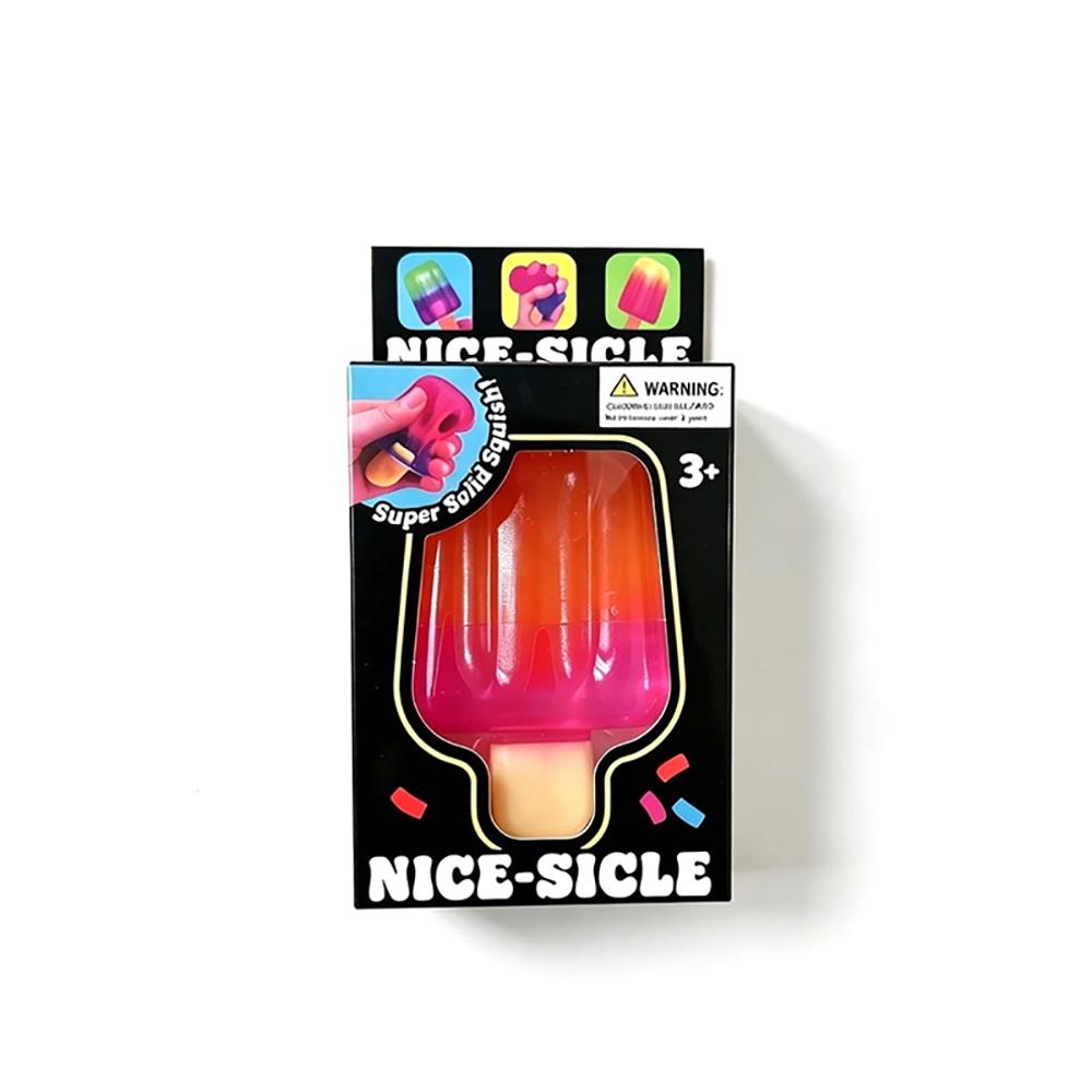 Schylling Needoh Nice-Sicle Sensory Fidget Cube Stress Relief Squishy Cube Anti-Anxiety Squeeze Toy For Focus Adhd Population
