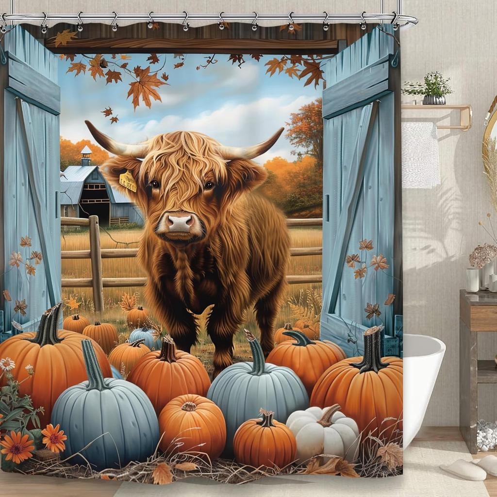 Abstract Matisse Flower Shower Curtain Retro Vintage Aesthetic Minimalist Black Modern Bathroom Set Accessories Decor with