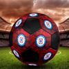 Cruz Azul Size 5 Soccer Ball, Machine-Stitched PVC, Durable & High Bounce, All Ages Fit, Fan Merchandise, Matches & Outdoor Use.
