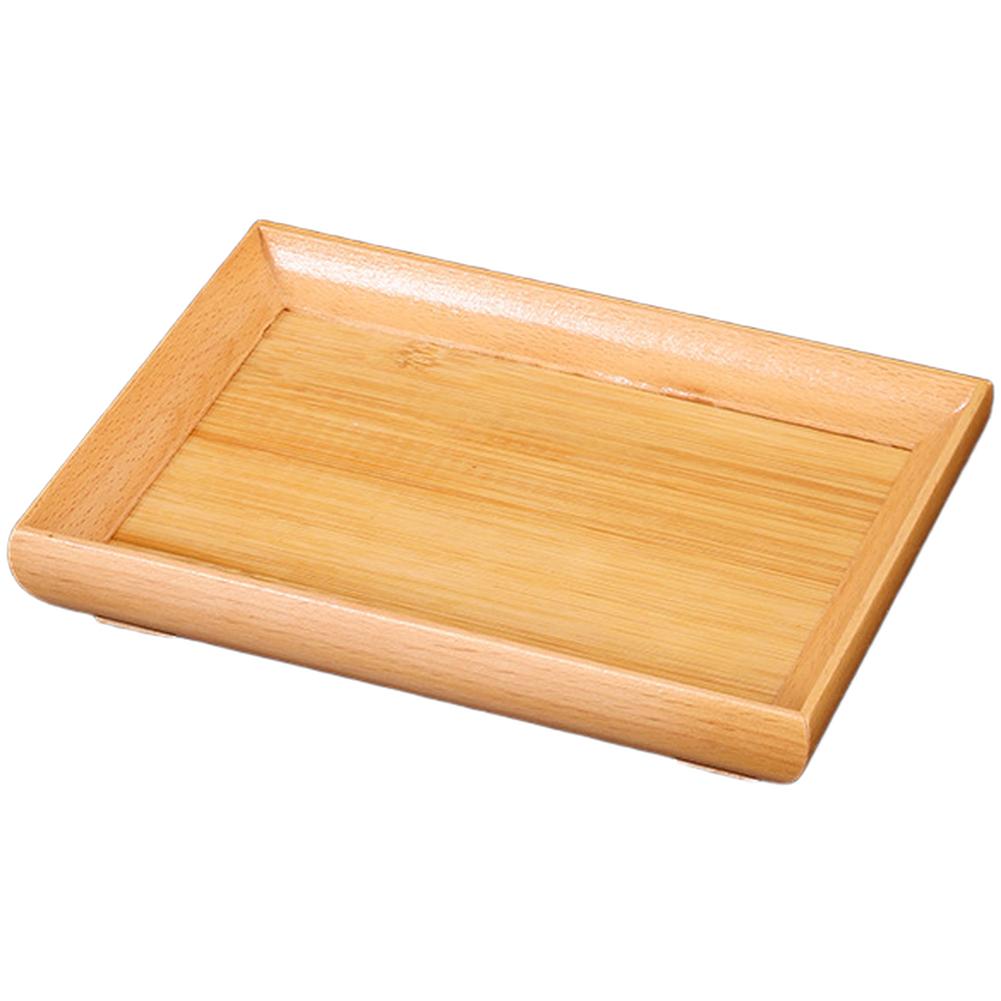 1pc Rectangular Wooden Tray For Food Snacks Tea Multi Purpose Serving Tray Home Cafe Restaurants Storage Tray Tea Tray