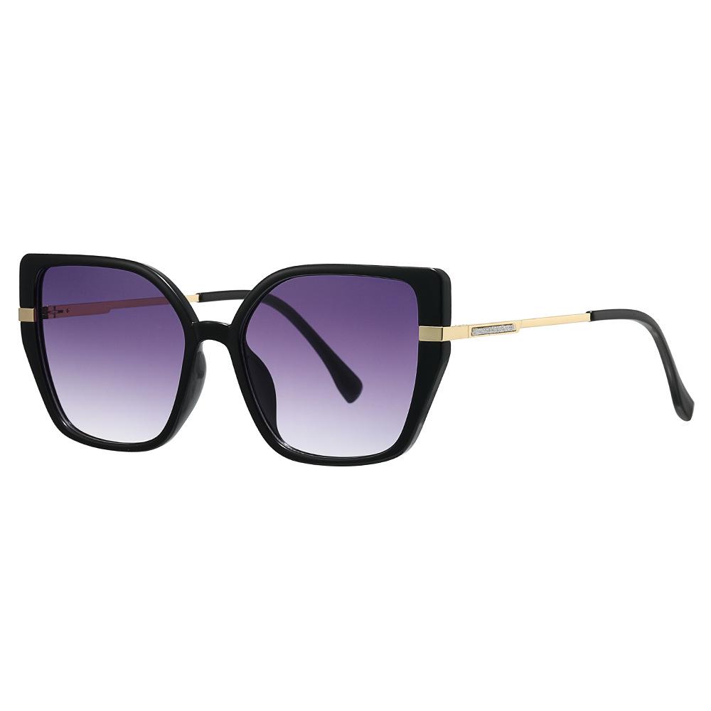 Retro sunglasses, butterfly-frame sunglasses, trendy women's sunglasses with UV protection