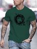 Adult Mens Summer Simple Casual Roundneck Tshirt Suitable Casual Outfits 100 Cotton Soft Breathable Trendy Daily Wear Loose