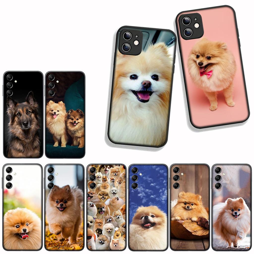 Funda Coque Cover for Apple iPhone 15 14 16 Plus XS 13 11 12 Pro Max XR X 16E ProMax Phone Case Pomeranian Dog