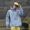 Men's Color Block Windproof Waterproof Jacket - Versatile Outdoor Sportswear for Autumn/Winter Fashion.