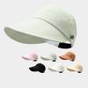 Empty Top Sun Hat for Women, Adjustable Straps Extended Brim Outdoor Hat, Lightweight Breathable Sun Protection Hat for Sports And Exercise