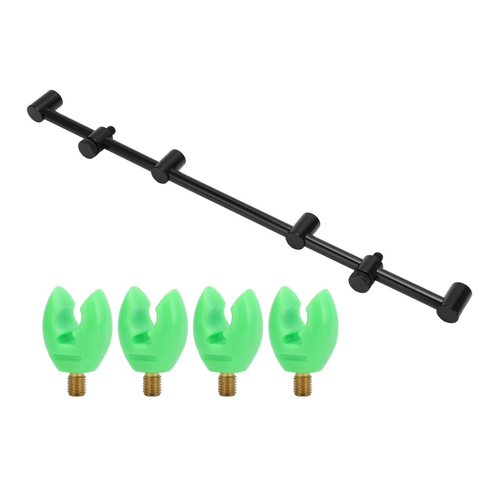 Fishing Rod Pod Stand Holder Durable Aluminium Alloy Compact Structure Wear Resistant Fishing Pole Pod Stand45cm Holder