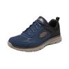 Skechers Sport Mens Versatile Comfort Wear Resistant Low Top Outdoor Functional Shoes Blue Orange 8790230-NVOR