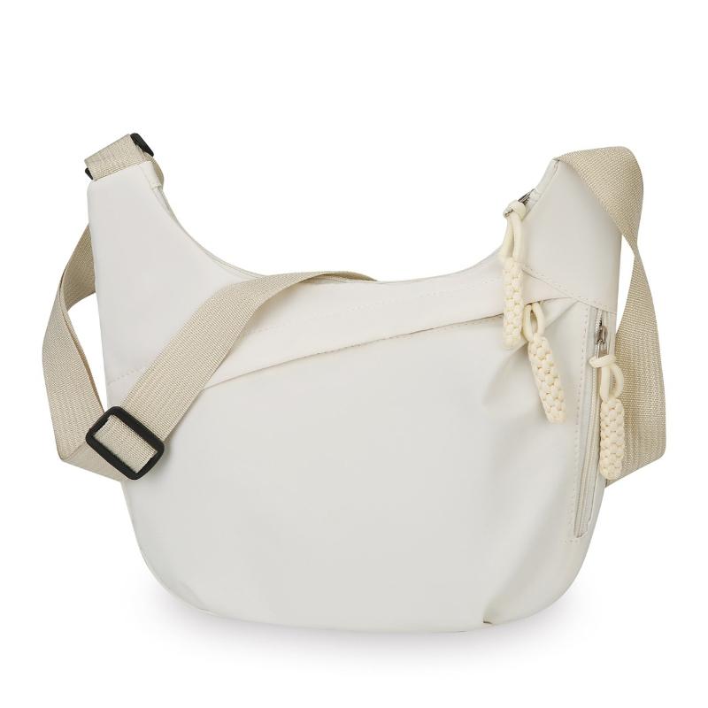 Women's Fashion Shoulder Crossbody Bag Multi Functional Large Capacity Shoulder Bag Commuting Solid Color Crossbody Bag Student Casual Dumpling Bag