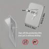 Self-Adhesive Wall Hooks, Nail-Free Wall Mount, Thumb-Tack Style Picture Hangers, for Indoor Home Decor