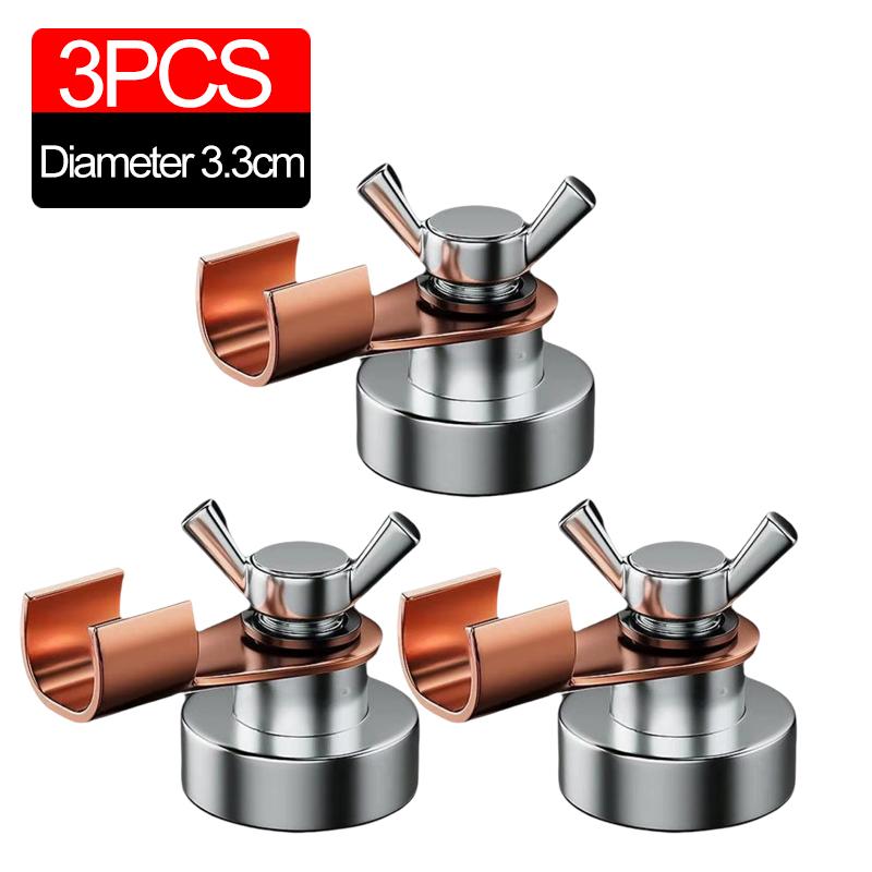 3/1PCS Powerful Magnetism Welding Ground Magnet Copper Electrode Welding Fixing Clamps Single Head Welding Support Accessories