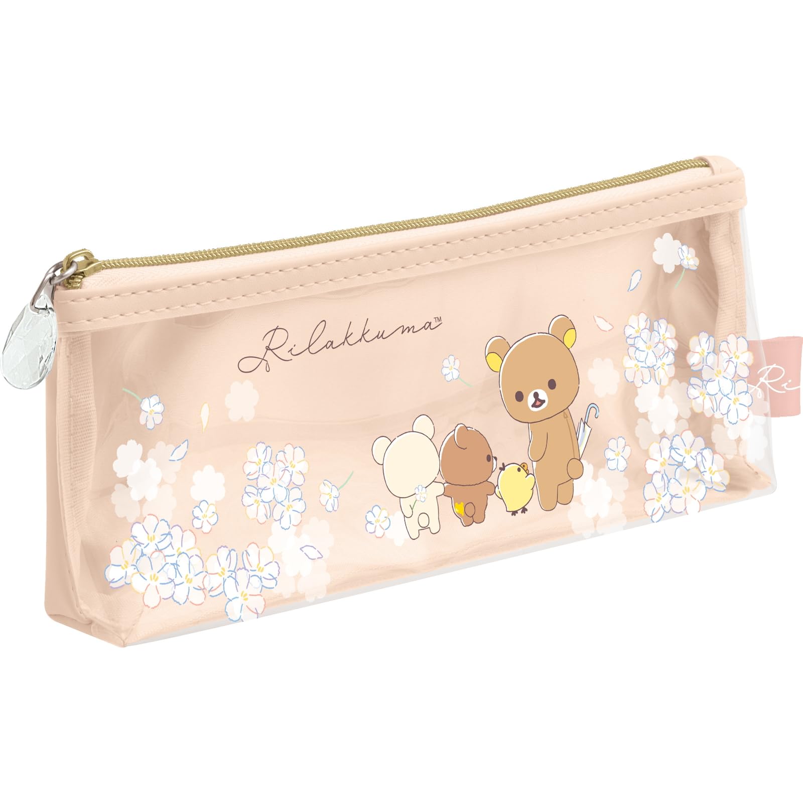 

Пенал Rilakkuma Sunny Days PT18001 В80 x Ш200 x Г35мм San-X Дождливые дни, Rilakkuma