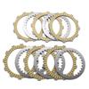 Clutch Friction Steel Plates Kit 22201‑KY2‑000 22321‑GHB‑811 Fit Honda CB500K CB550 CB650SC Nighthawk 650 Engine Clutch Disc