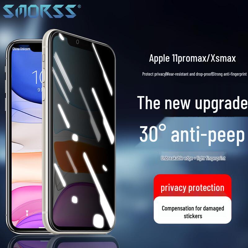 Защитные пленки для экрана и объектива камеры iPhone Smorss Standard