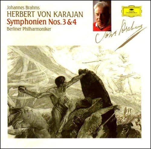

CD HERBERT VON KARAJAN BERLINER PHILH Brahms Symphonie No.4 And No.3 4315932 DEUTSCHE GRAMM Non Japan Classical Used
