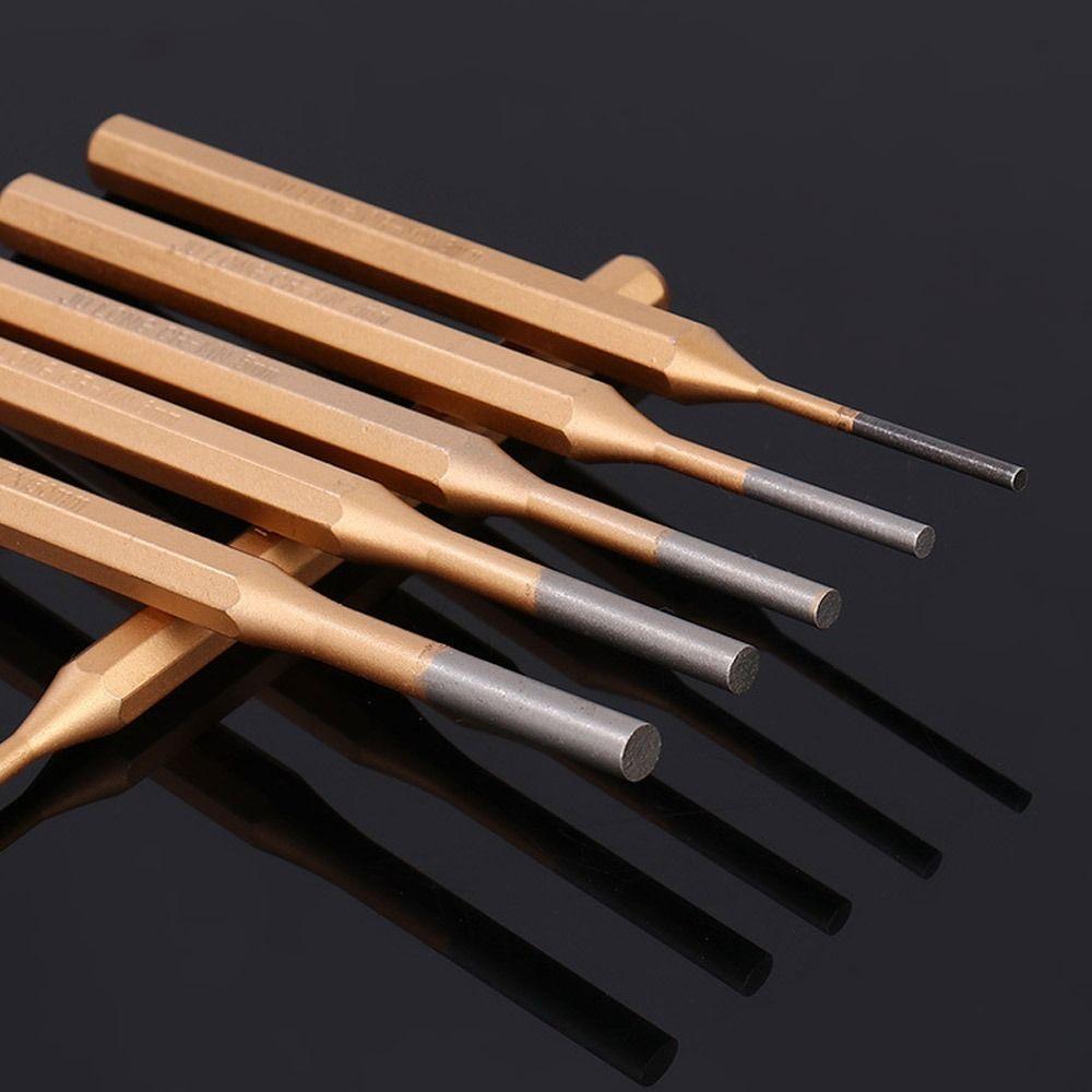 3~10mm Punching Chisel Carbon Steel Impact Drill Bit Durable Cylinder Drift Pin  Fitter Industry