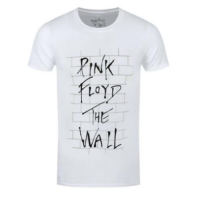 Pink Floyd Μπλουζάκι Unisex Adult The Wall με λογότυπο