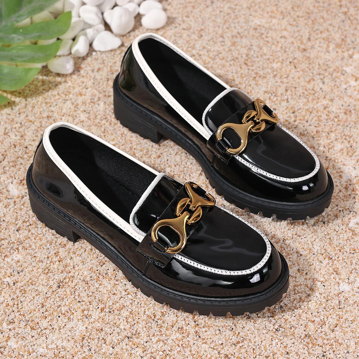 

Fashion Women s 2026 Spring New Loafers Flat Shoes Comfortable Leisure Outdoor Non-slip Sports Shallow Mouth Women s Flat Shoes 43