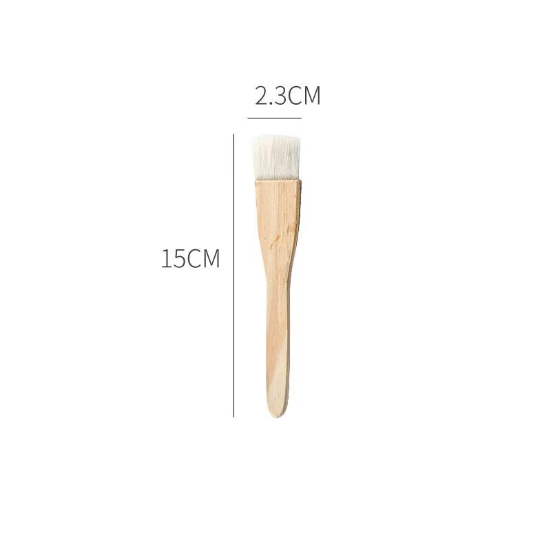

MDNG Wooden Handle Wool Pastry Basting Brush Set