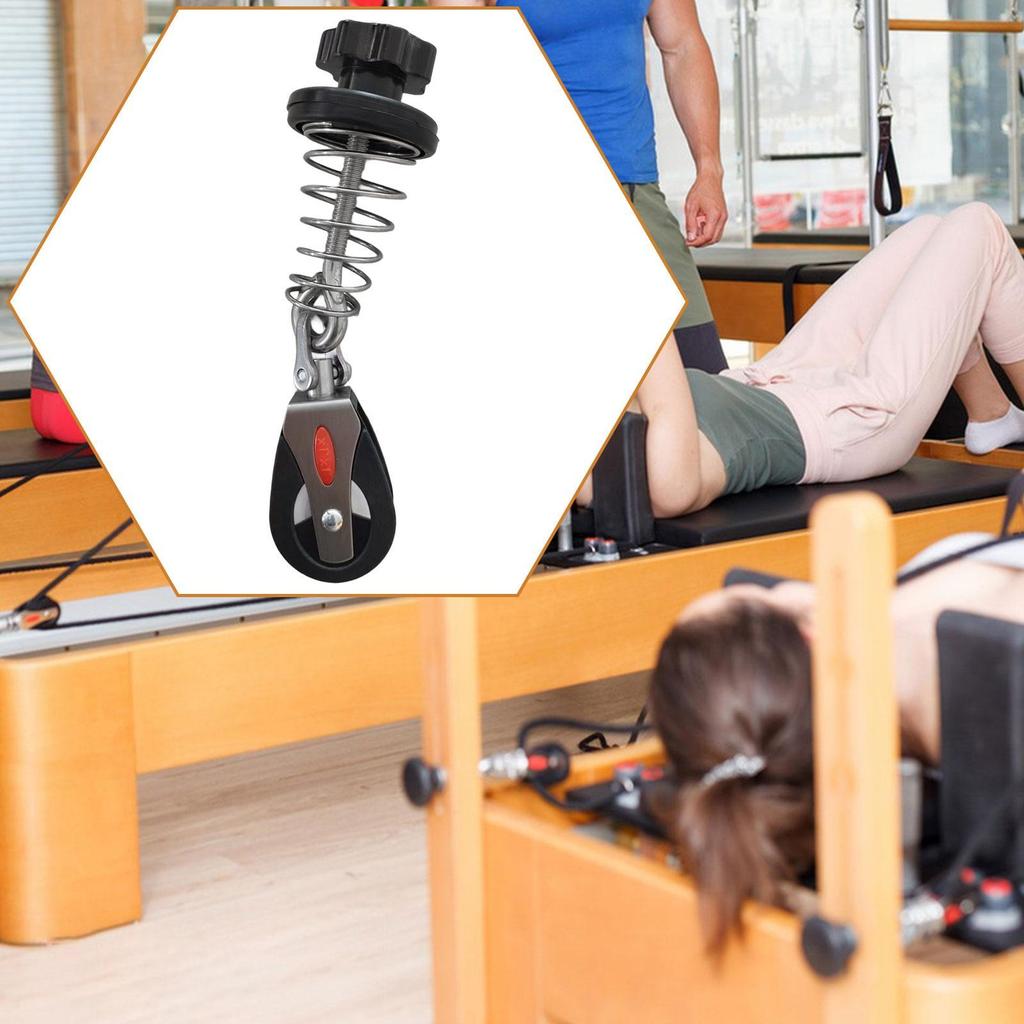 Spring Pulley for Pilates Reformer, Exercise Equipment Clamp
