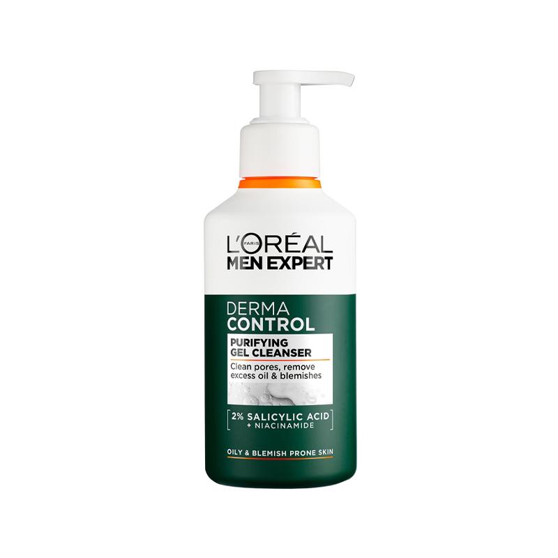 Loreal Paris Men s Men s Moisturizing Salicylic Acid Amide Gentle Mens Cleansing Gel - 260ml