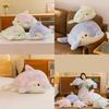 Camouflage Dolphin Plush Toy Stuffed Animal Pillow Gift For Kids, 80cm