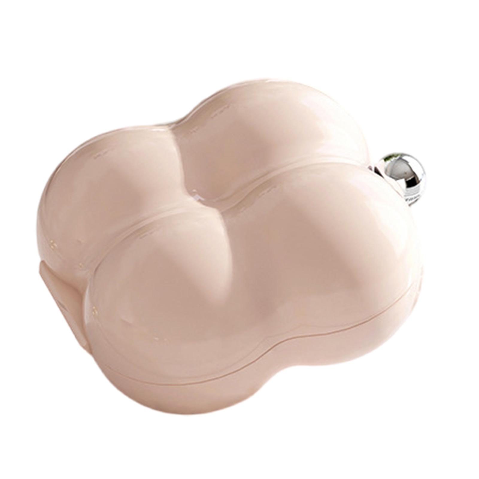 

Маленькие органайзеры для украшений Шкатулка для украшений Маленькая коробочка для серег Коробка для хранения колец Портативный кейс для украшений Коробка для мелких аксессуаров розовый