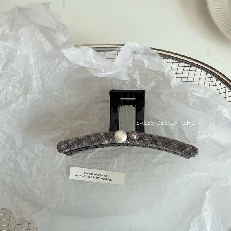 Pearl High-End Hair Volume Claw Clip - Versatile Luxury Updo Accessory