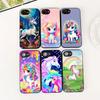 Weiche Hülle für OPPO A80 A18 A16 A40 A17 A15 A38 A78 A79 A54 A57 A12 A60 4G 5G Hülle Handyhülle Comics Einhorn Pferd Regenbogen
