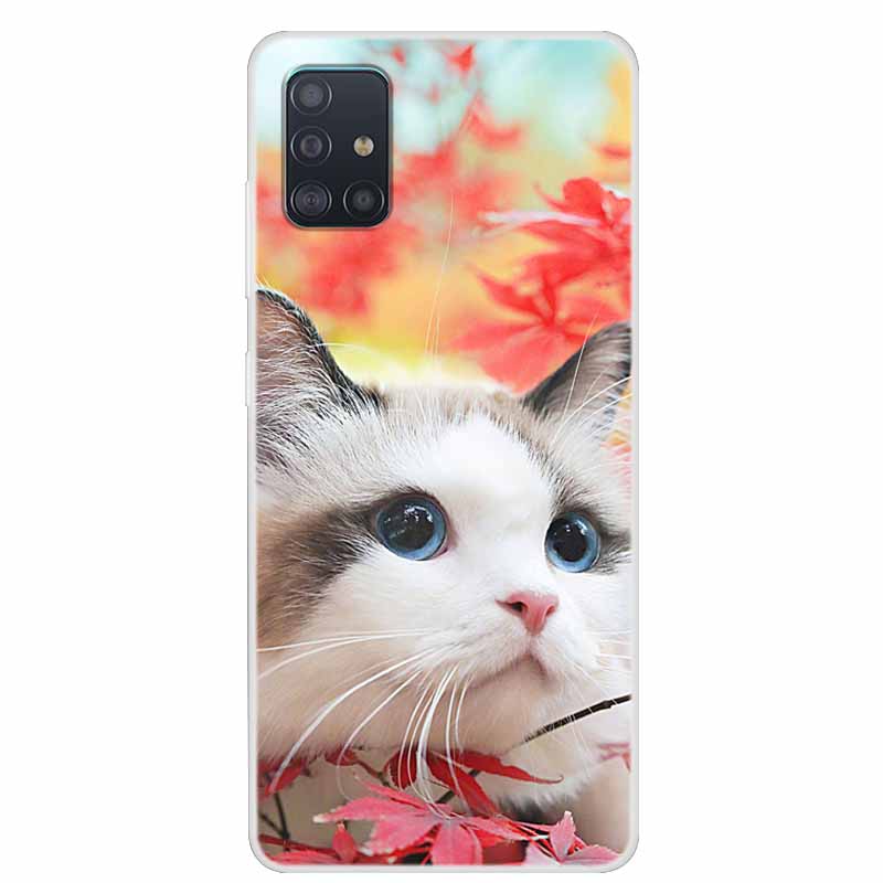 For Coque Samsung Galaxy A71 A51 M31 Case M31S Soft Silicone Back Case for Samsung A71 M31S Cover A 51 Shockproof Case M31 Cover