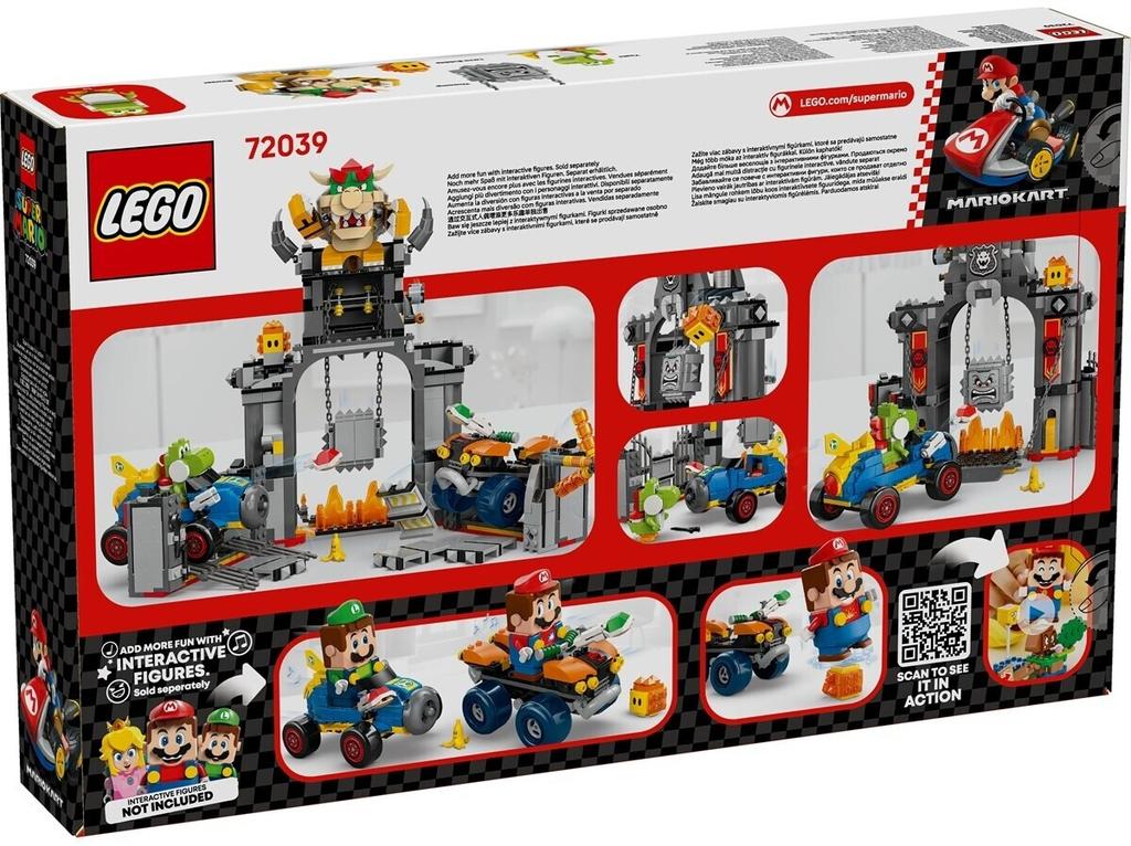 LEGO конструктор Mario Kart: Крепость Боузера (72039)