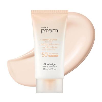 Тонізуючий сонцезахисний крем Glow Beige 50 мл (SPF50 +)