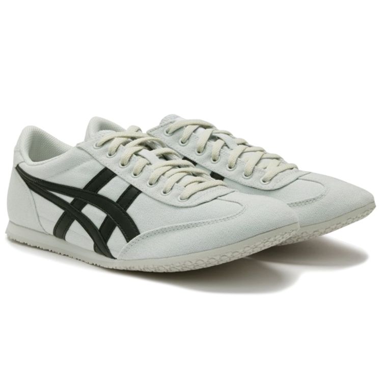 Onitsuka Tiger Machu Racer Fabric Versatile Trendy Shock Absorbing Non-Slip Durable Lightweight Low-Top Casual Shoes Unisex sneaker Gray 1183A858-020