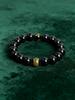 Onyx Beads Protection & Vigour Buddhist Bracelet Heart Sutra Six True Words Natural Stone Prayer Beads for Men Calmness Jewelry