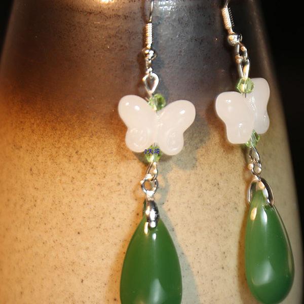 Red Tassel Earrings: Hanfu & Cheongsam Wedding Jewelry