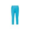 Nike Solid Color Quick-Dry Three-Quarter Sports Leggings Women Leggings Blue 548502-407