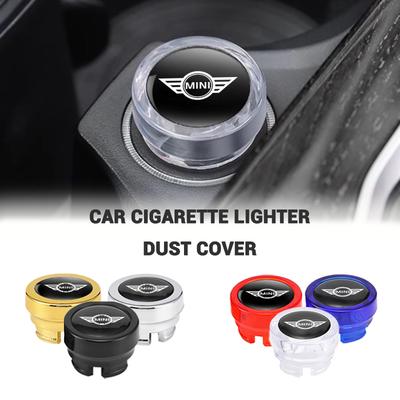 Car Cigarette Lighter Cover Button Protective Case Anti Dust Cap For Mini Cooper R50 R53 R55 R56 R60 R61 F54 F55 F56 F60