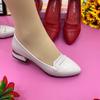 Leather Low-heeled Single Shoes Women's 2025 New Versatile Comfortable Shallow Pointed Small Leather Shoes Fashion Trend Middle-aged Heels