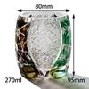 Japanese Handmade Crystal Whisky Glass, Light Luxury Retro Foreign Wine Glass