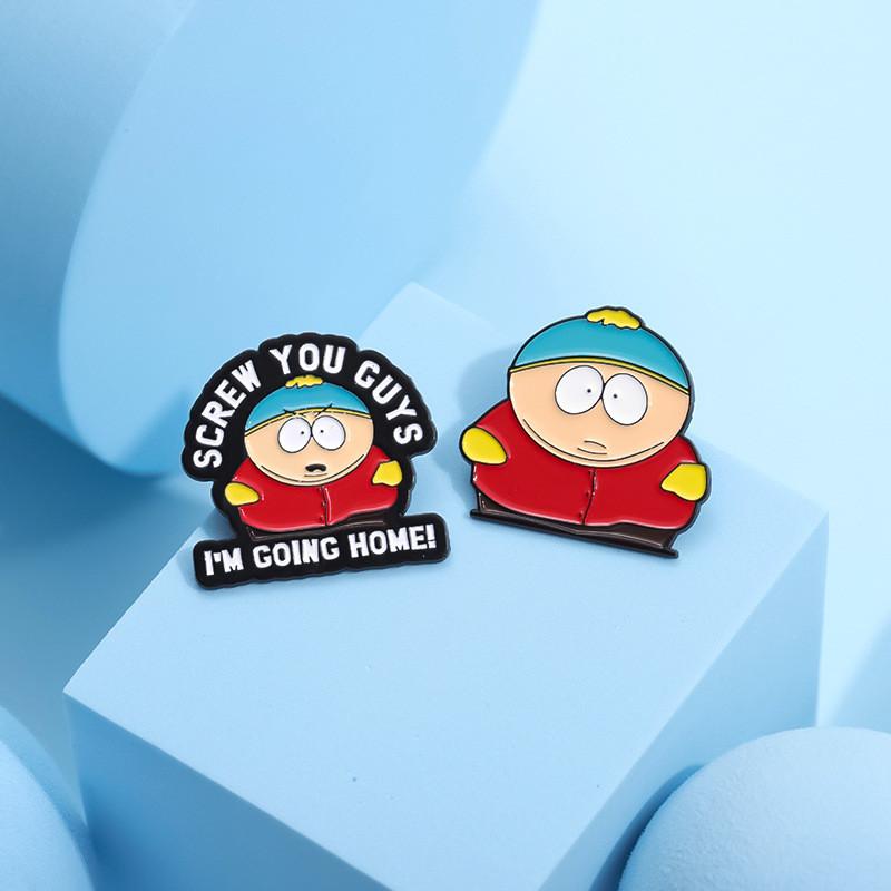Cartoon Creative Character Metal Badge Fun And Adorable Alloy Brooch Accessory For All