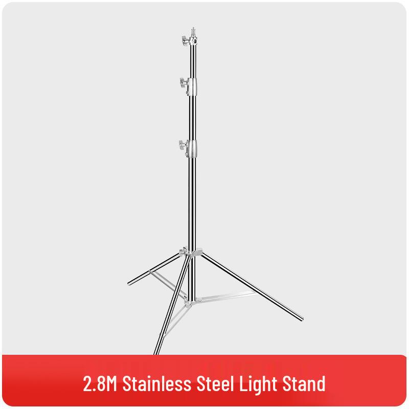 2.8m Stainless Steel Multifunction Light & Background Stand