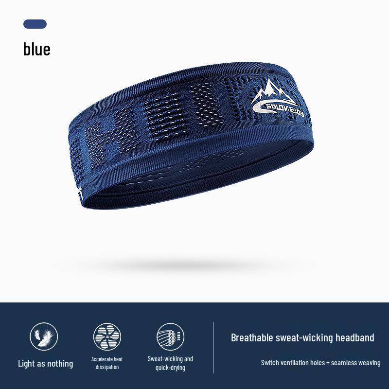 Women's Summer Sports Sweat-Absorbing Headband - Breathable, High-Elastic Fitness Hairband